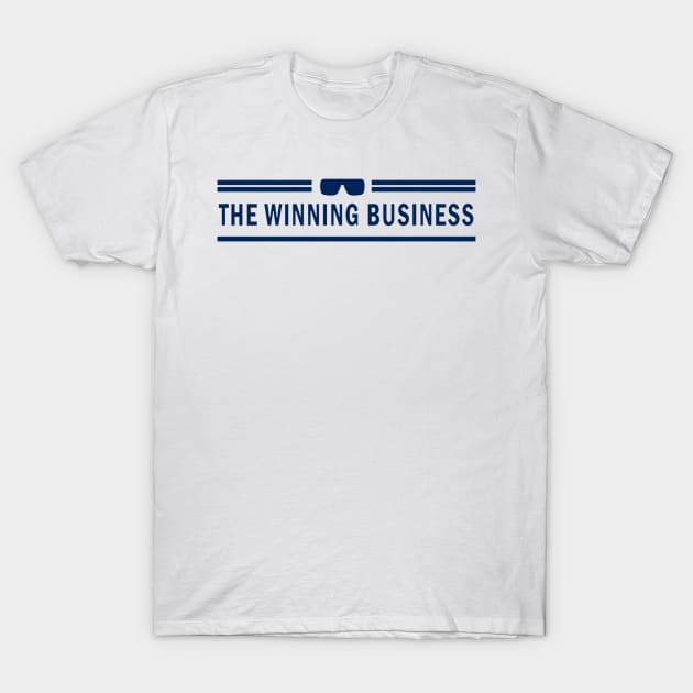 The Winning Business - Blue T-Shirt by Copizzle